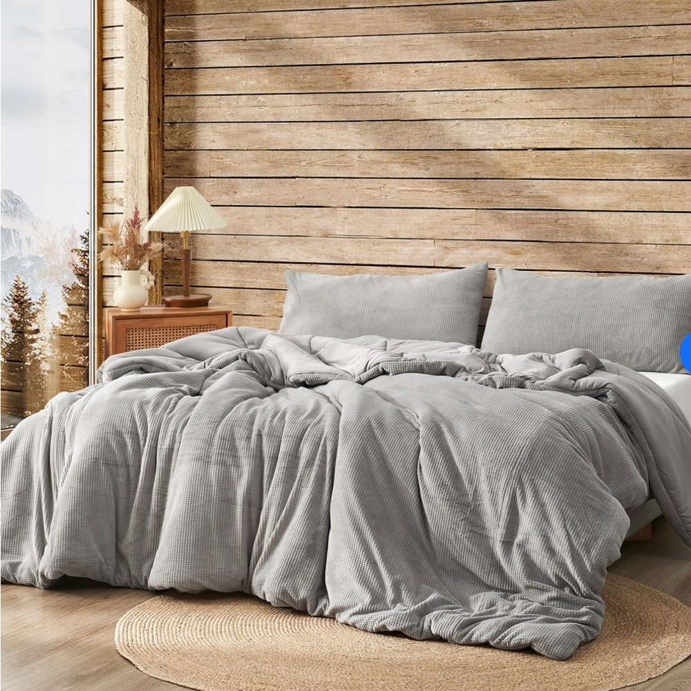 Coma Inducer Elegant Gray Comforter Set
